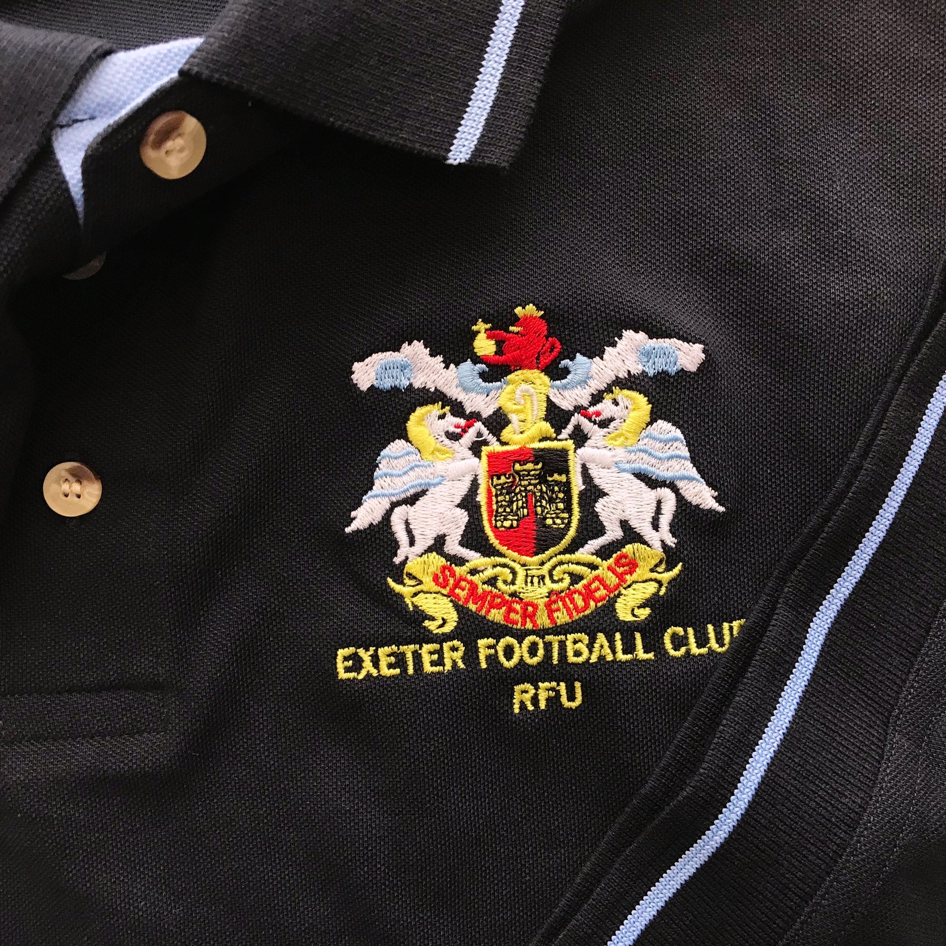 Retro Exeter FC RFU Embroidered Badge
