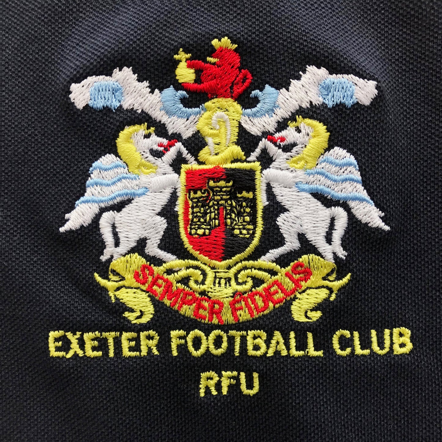 Retro Exeter FC RFU Embroidered Badge
