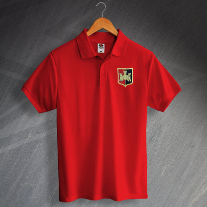 Retro Exeter Football Polo Shirt