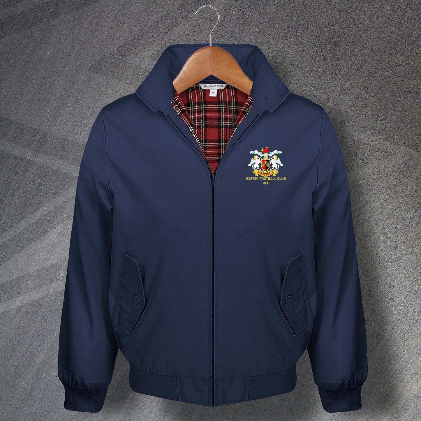 Retro Exeter FC RFU Harrington Jacket