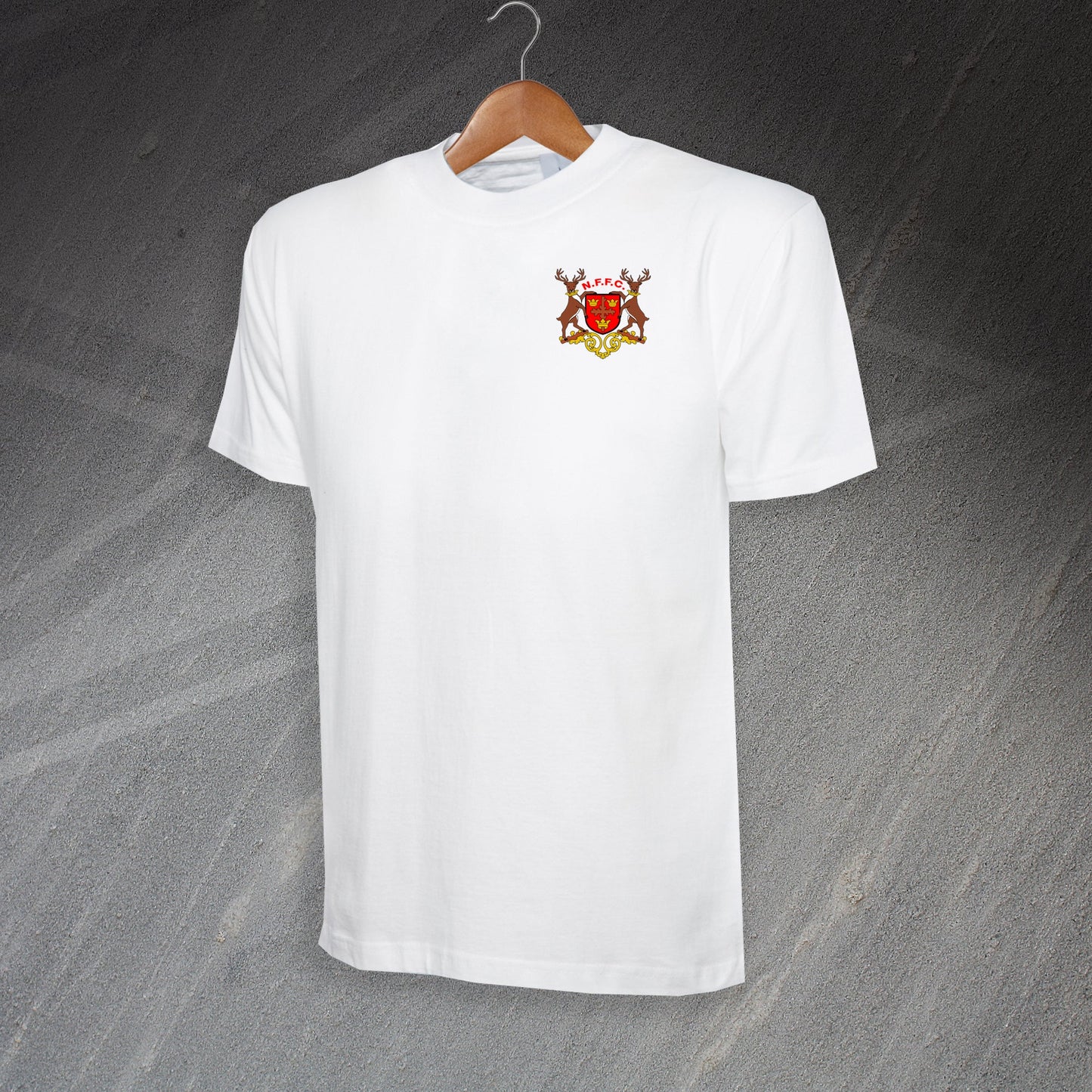 Retro Nottm Forest 1970 Embroidered T-Shirt