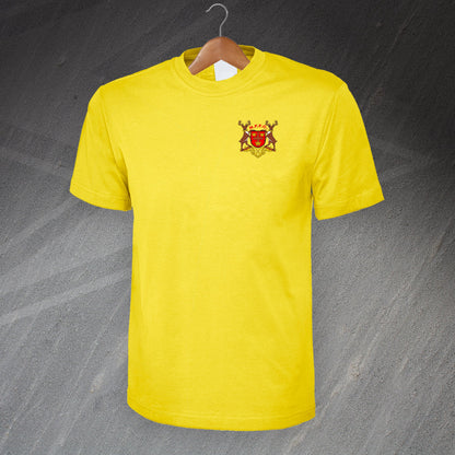 Retro Nottm Forest 1970 Embroidered T-Shirt