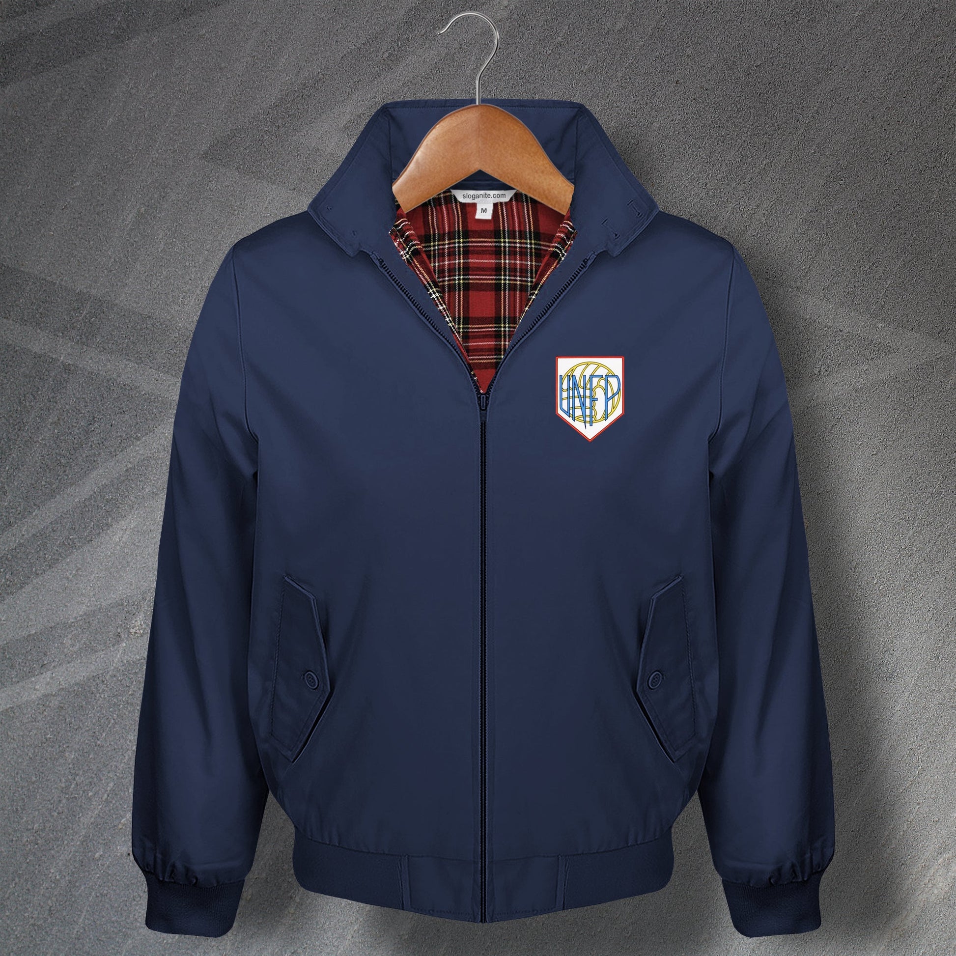 Retro France UNFP 1960 Harrington Jacket