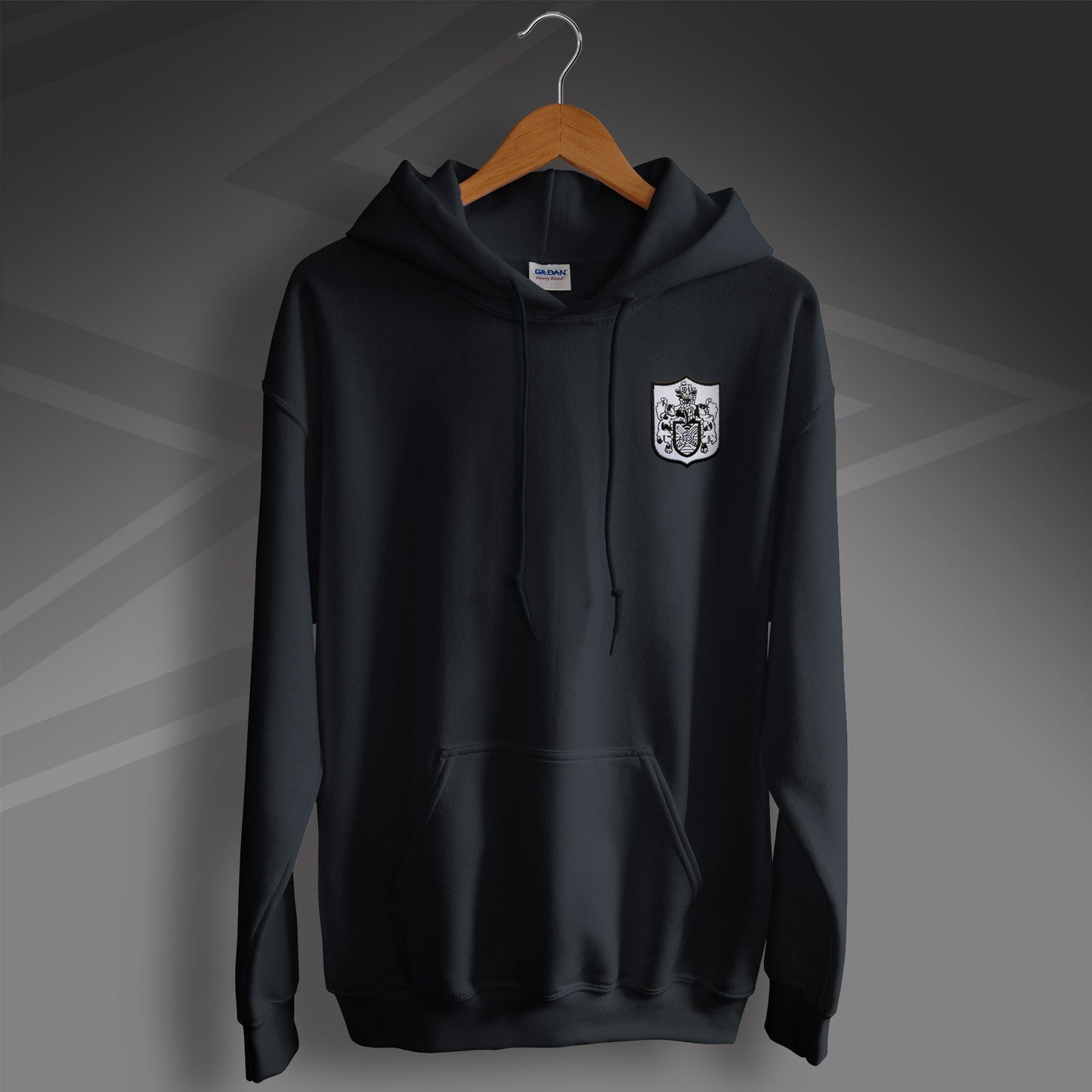 Retro Fulham Hoodie with 1951-73 Embroidered Badge