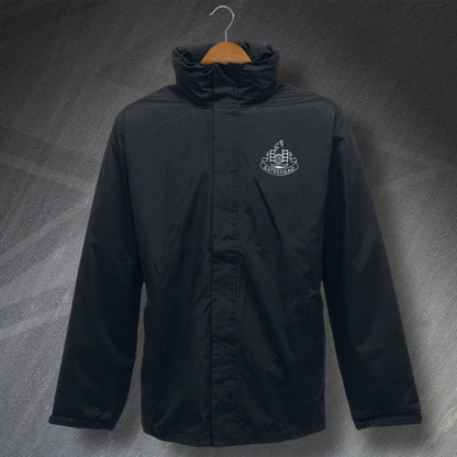 Retro Gateshead Waterproof Jacket with Embroidered Badge