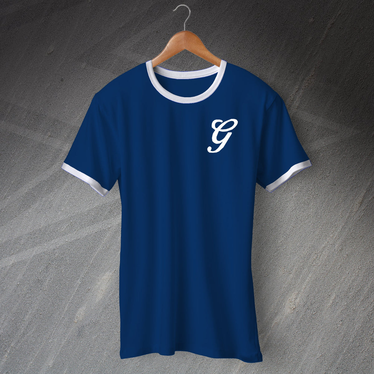 Gillingham Football Ringer Shirt