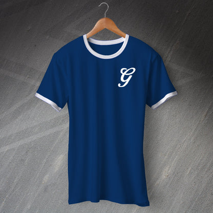 Gillingham Football Ringer Shirt