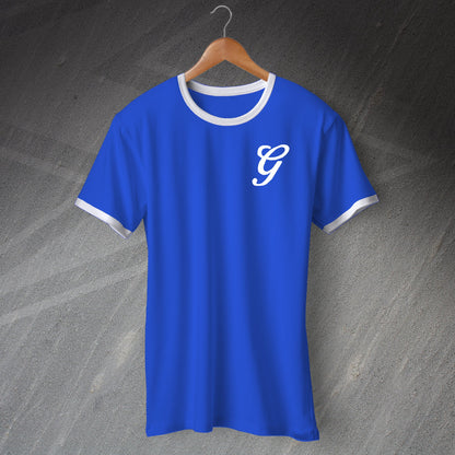 Gillingham Football Ringer Shirt