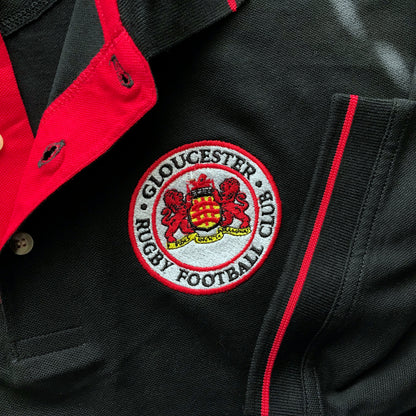 Retro Gloucester RFC Embroidered Badge