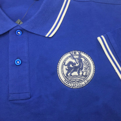 Retro Hartlepool Football Polo Shirt
