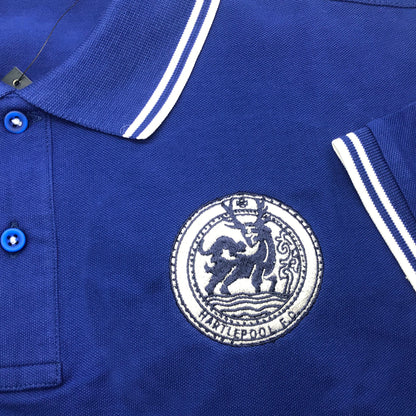 Retro Hartlepool Football Polo Shirt