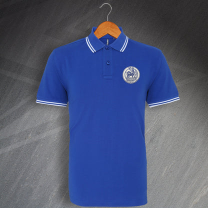Retro Hartlepool Football Polo Shirt