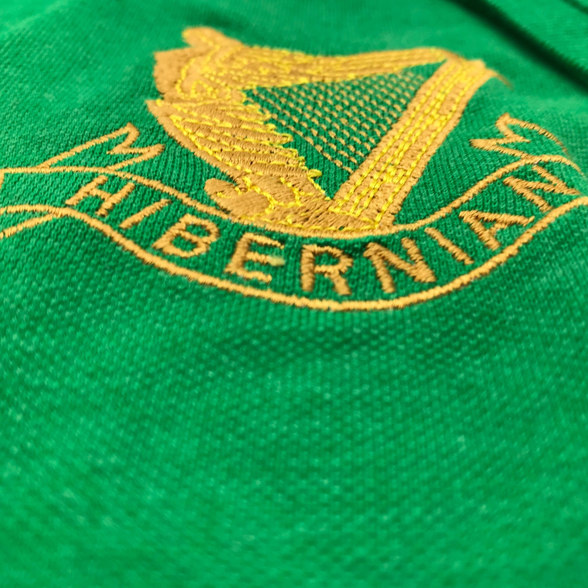 Retro Hibernian Football Polo Shirt