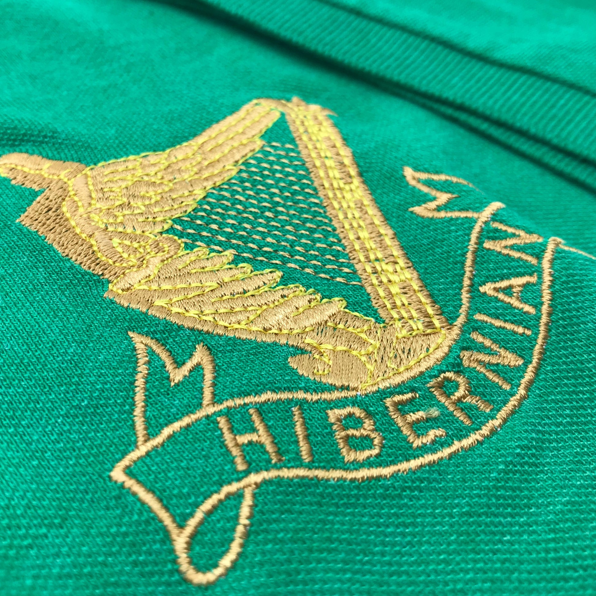 Retro Hibernian Football Polo Shirt