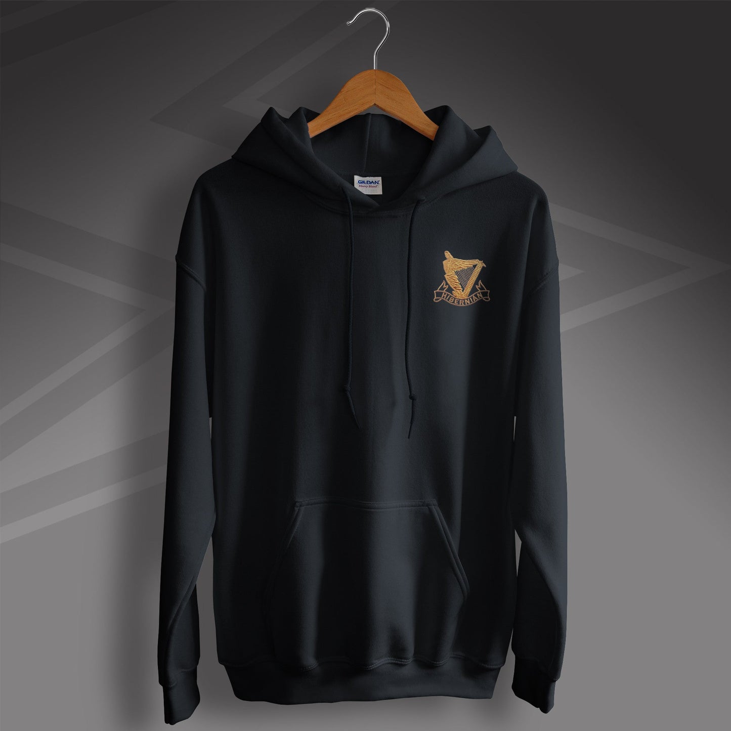 Retro Hibernian Football Hoodie