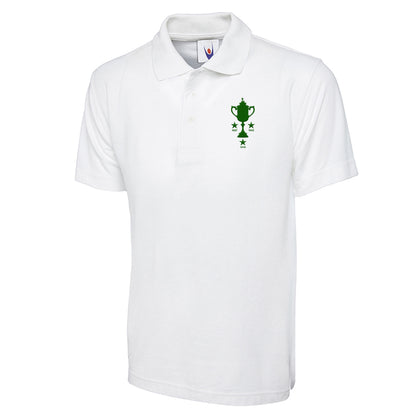 Retro Hibs Cup Winners Polo Shirt