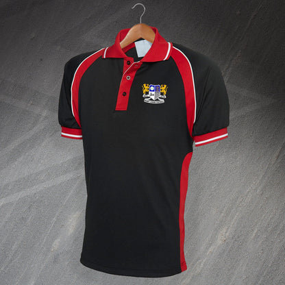 Retro Hull RLFC Embroidered Sports Polo Shirt