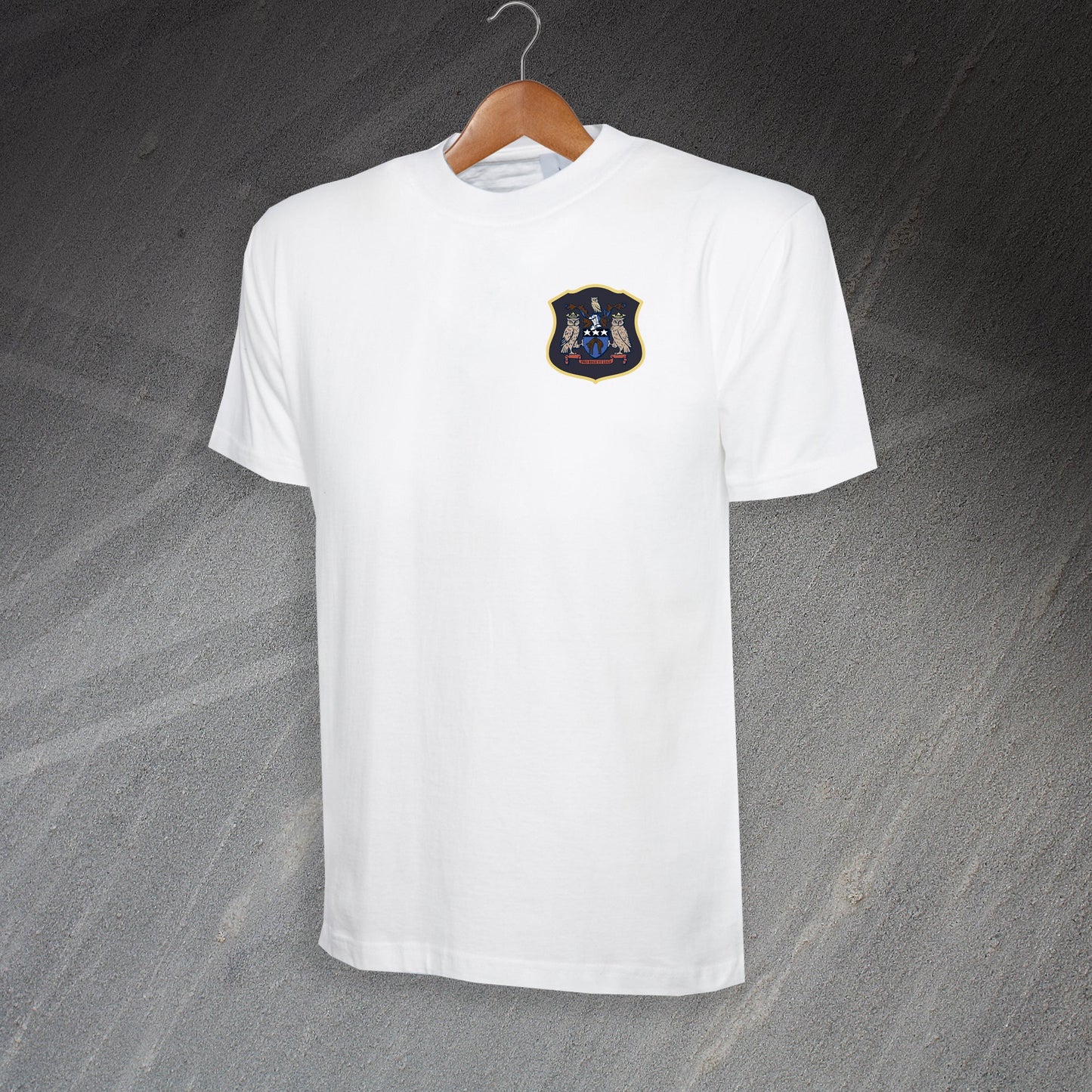 Retro Leeds City 1900s Embroidered T-Shirt