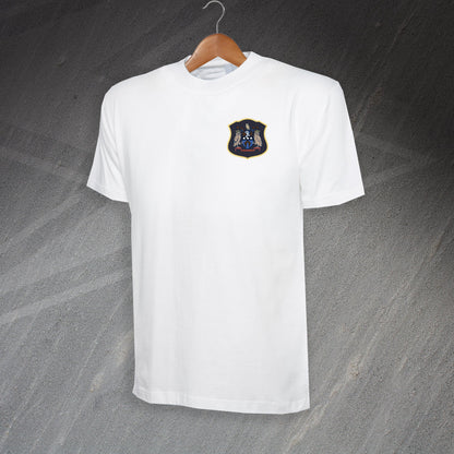 Retro Leeds City 1900s Embroidered T-Shirt