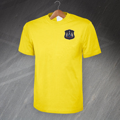 Retro Leeds City 1900s Embroidered T-Shirt