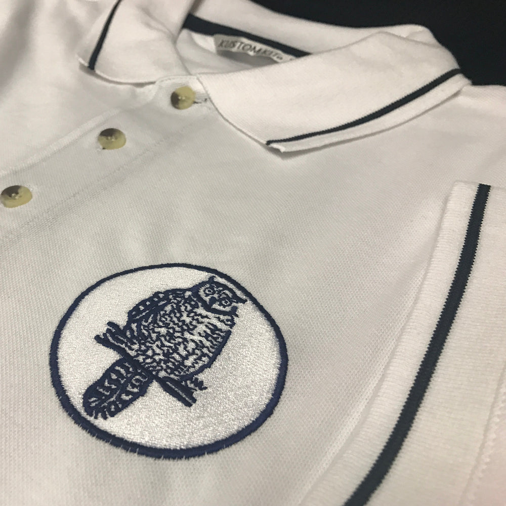 Retro Leeds Football Polo Shirt