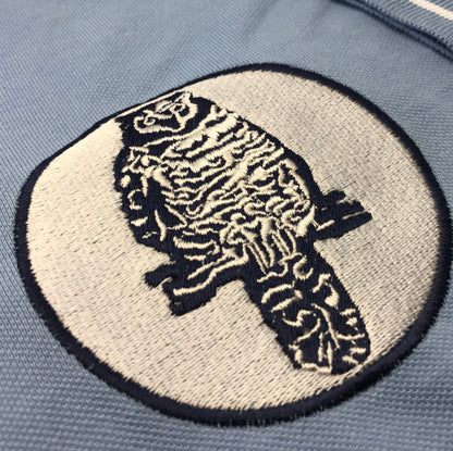 Retro Leeds 1964 Embroidered Tipped Polo Shirt