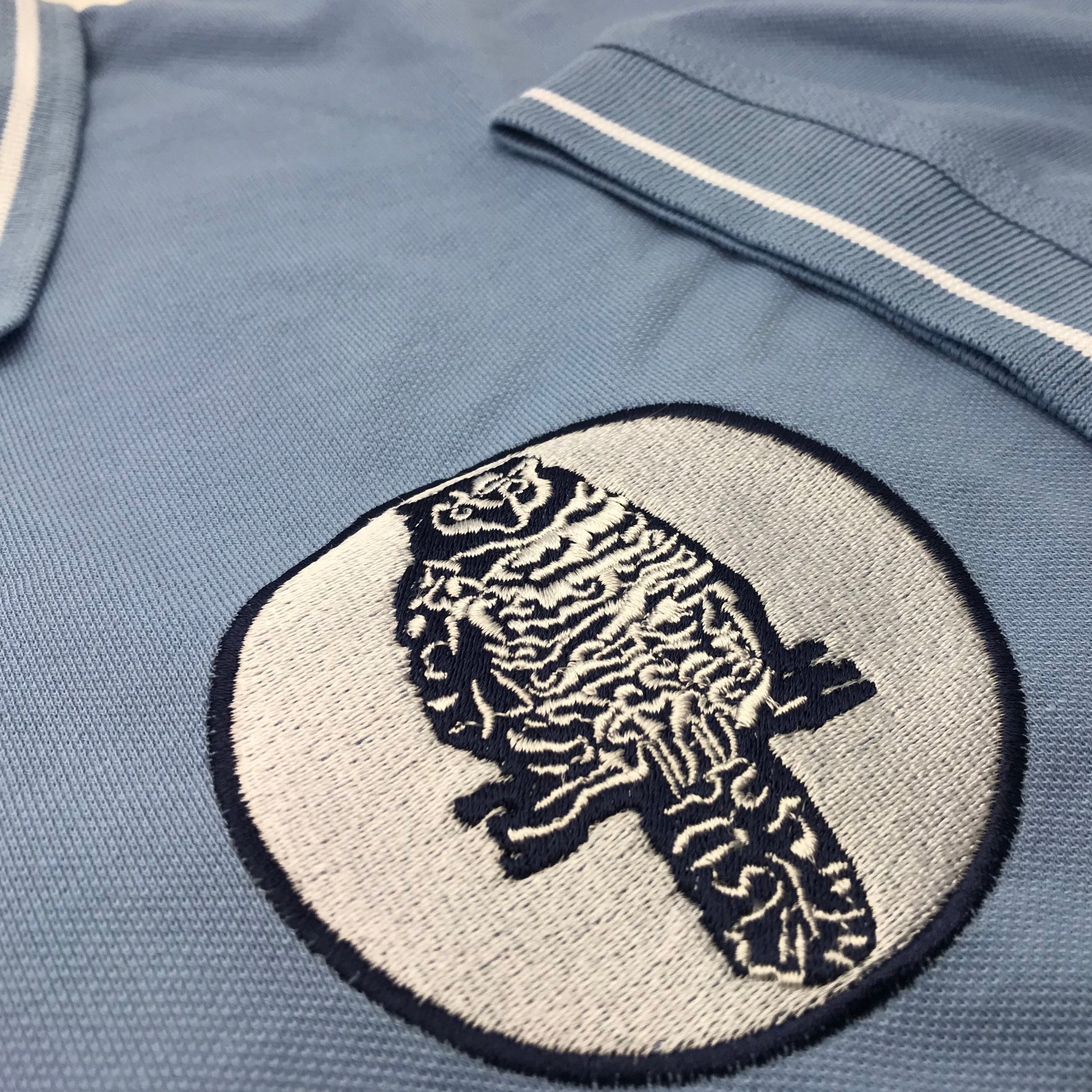 Retro Leeds Football Polo Shirt