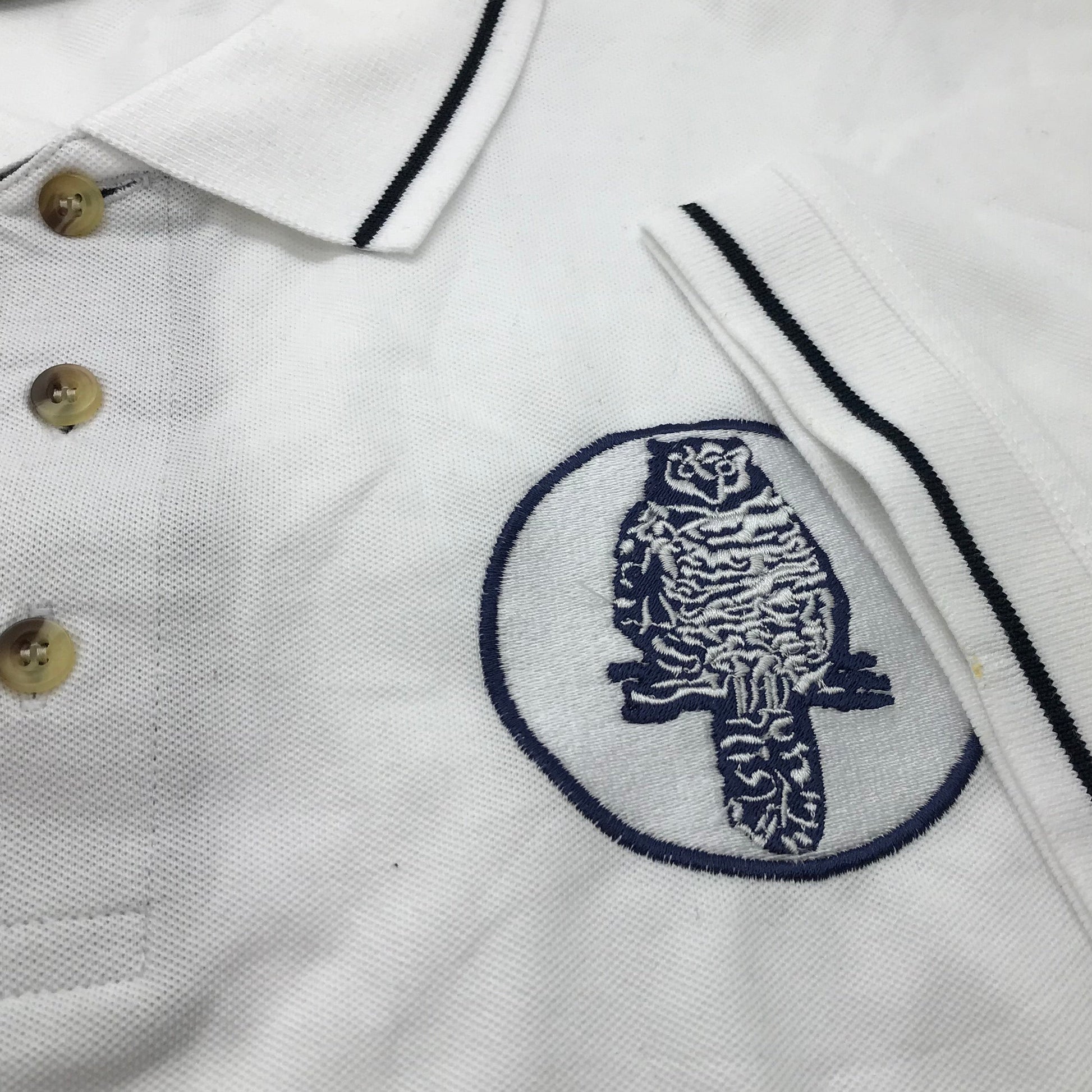 Retro Leeds Football Polo Shirt