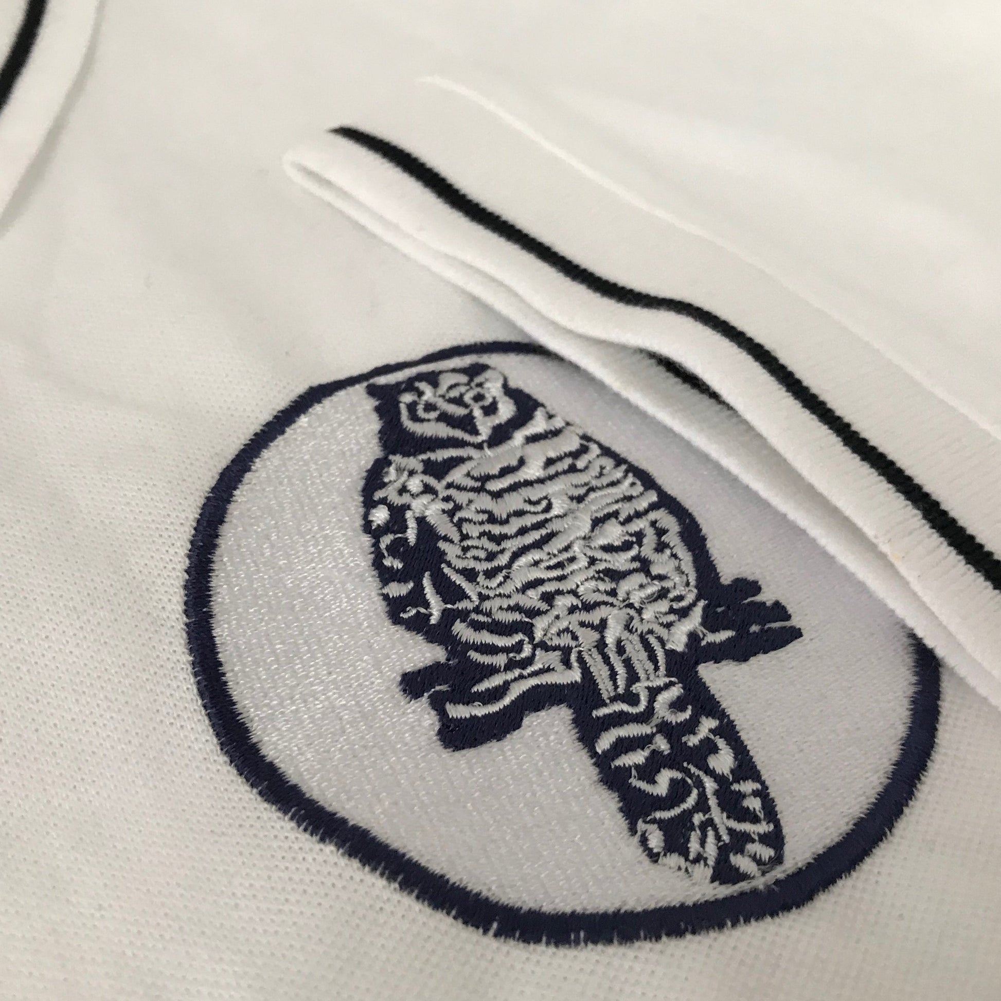 Retro Leeds Football Polo Shirt