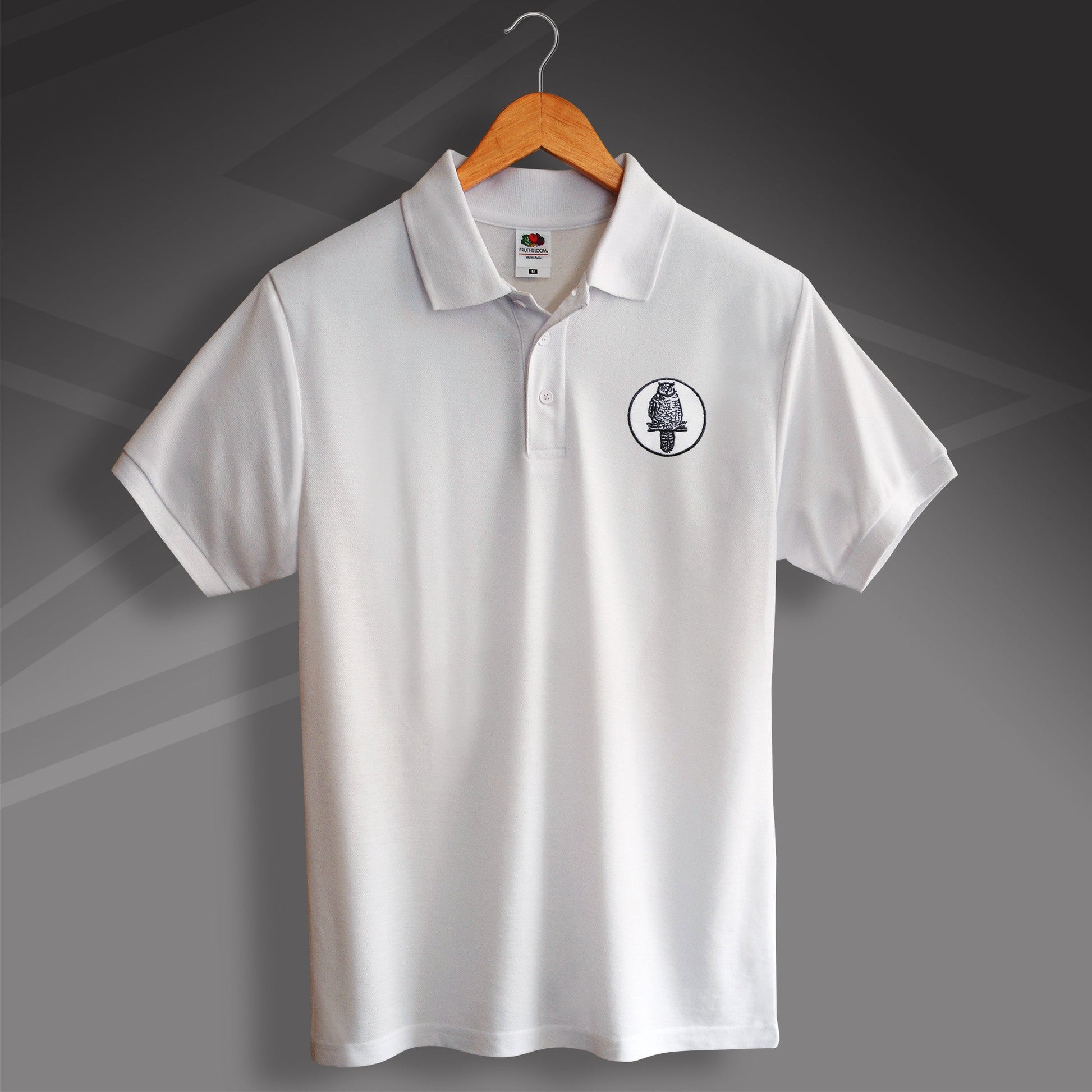 Leeds Embroidered Football Polo Shirt