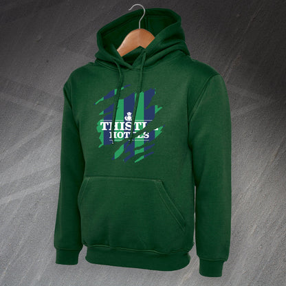 Retro Leeds 1994 Torn Effect Hoodie
