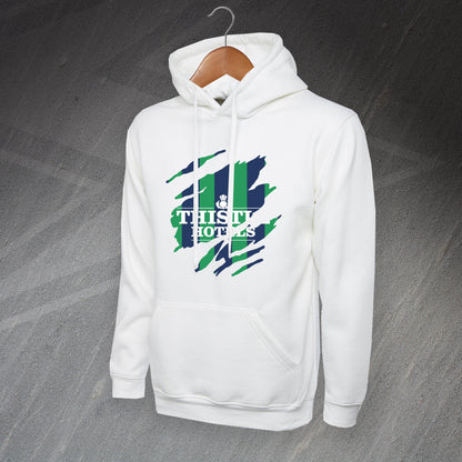Retro Leeds 1994 Torn Effect Hoodie