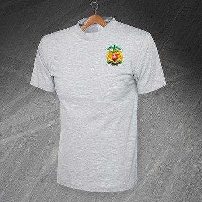 Retro Leicester FC Rugby 1990s Embroidered T-Shirt
