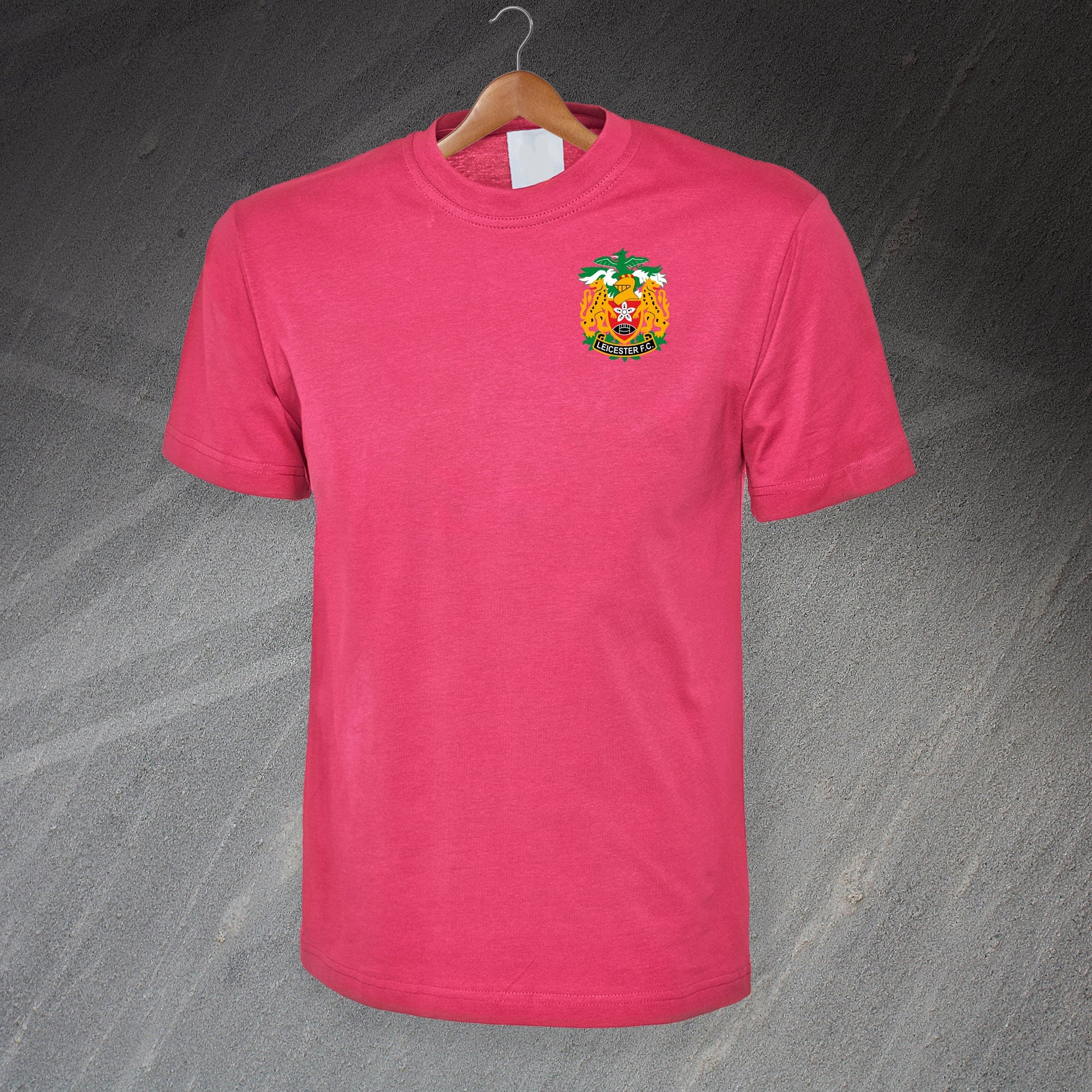 Retro Leicester FC Rugby 1990s Embroidered T-Shirt