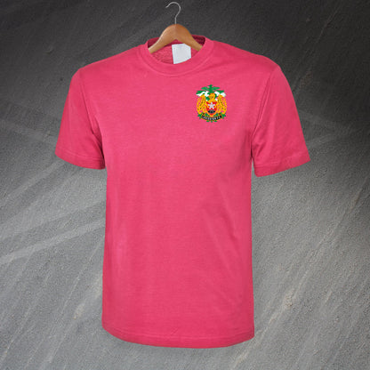 Retro Leicester FC Rugby 1990s Embroidered T-Shirt