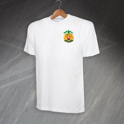 Retro Leicester FC Rugby 1990s Embroidered T-Shirt