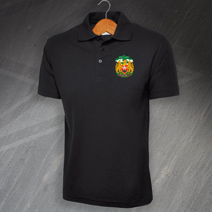 Retro Leicester Tigers Polo Shirt