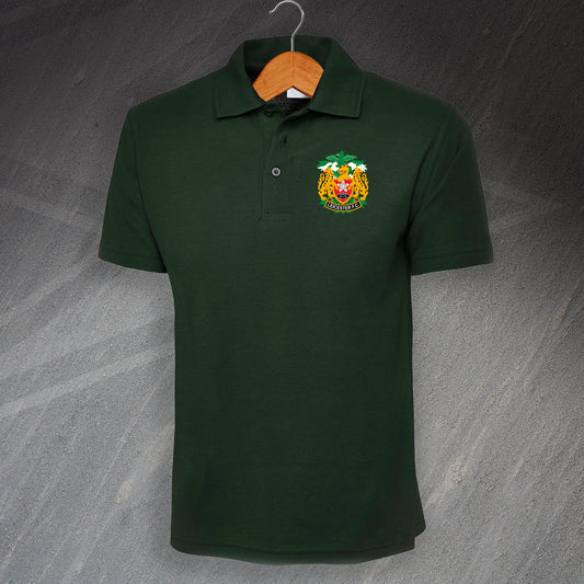 Retro Leicester Tigers Polo Shirt