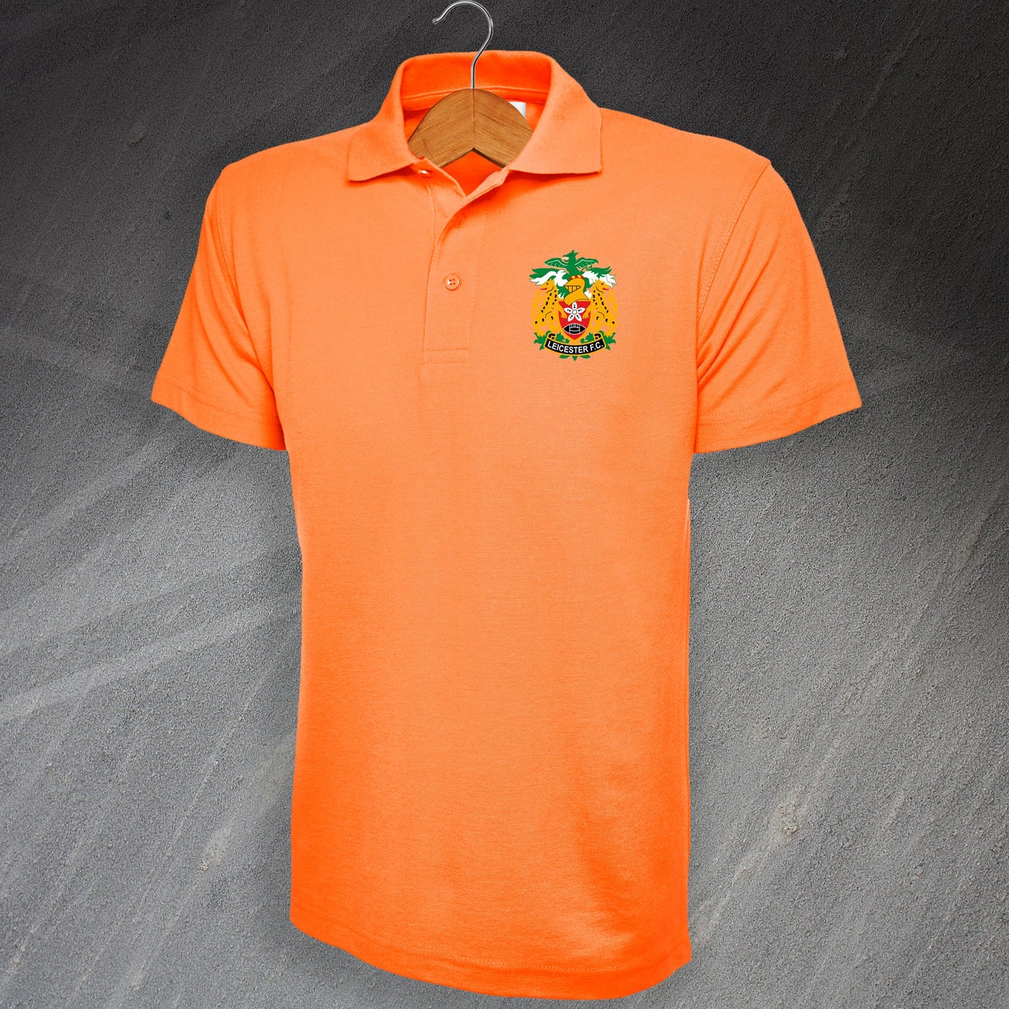 Retro Leicester Tigers Polo Shirt