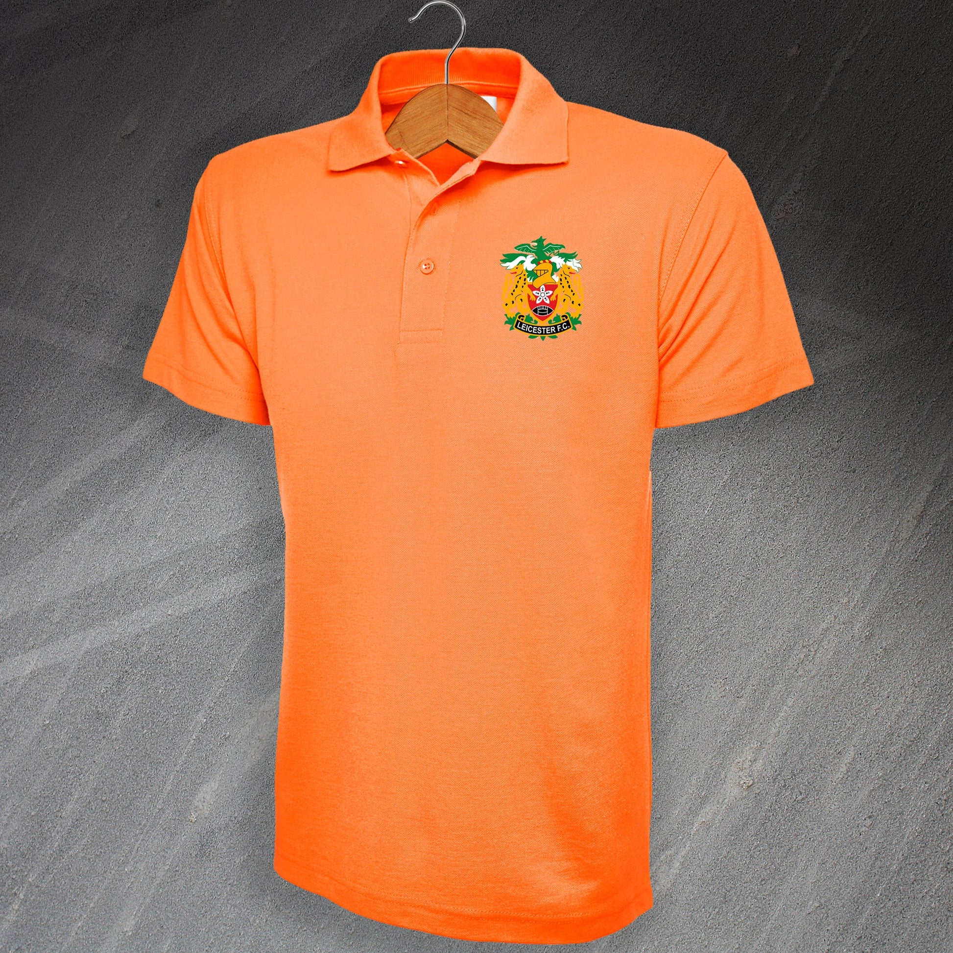 Retro Leicester Tigers Polo Shirt