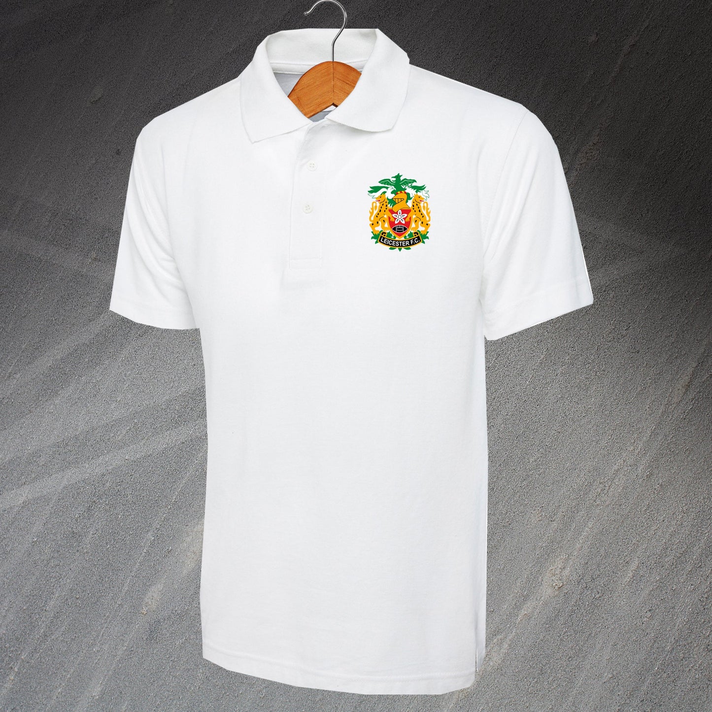 Retro Leicester Tigers Polo Shirt