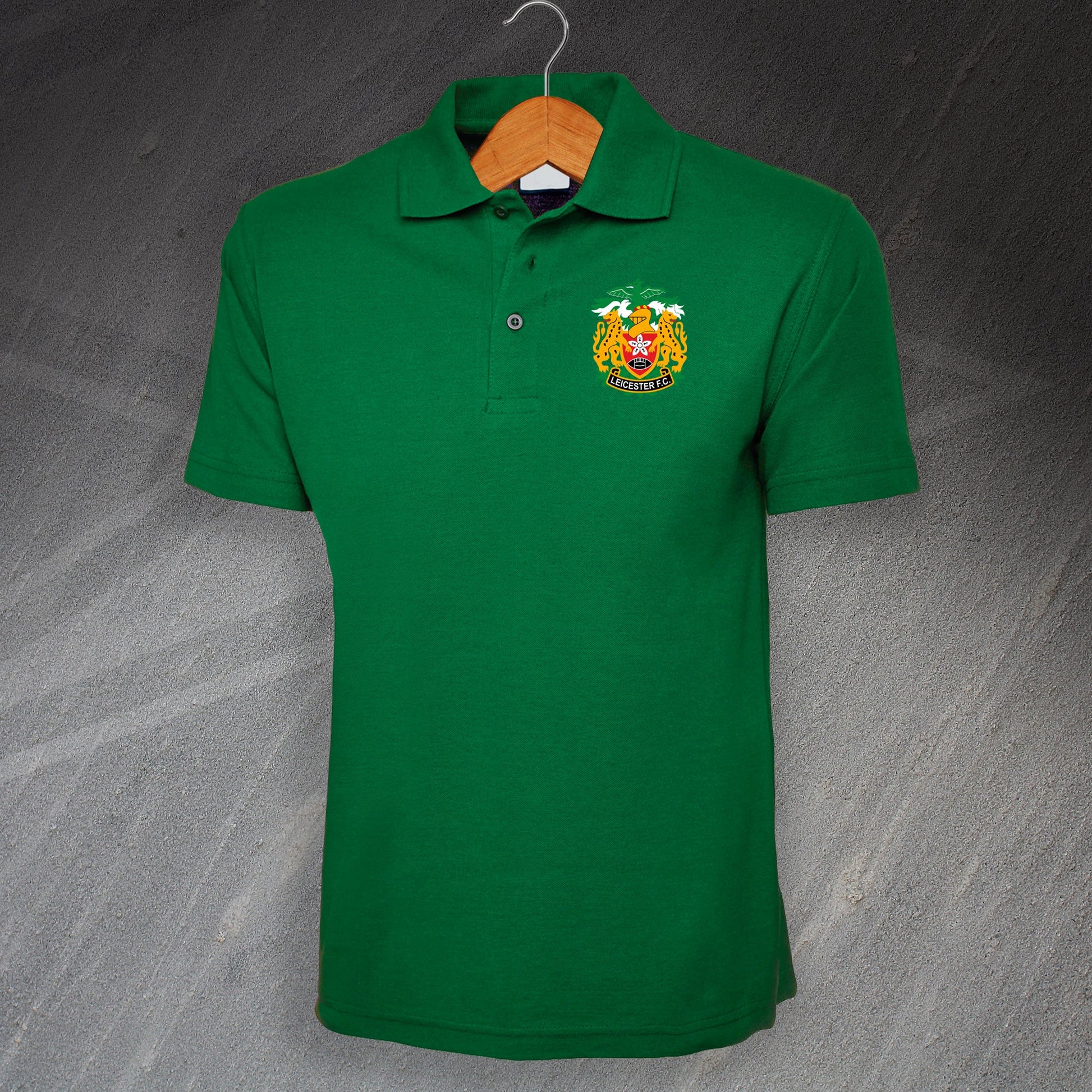 Retro Leicester Tigers Polo Shirt