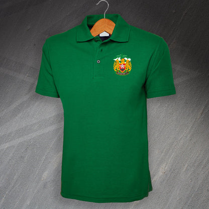 Retro Leicester Tigers Polo Shirt
