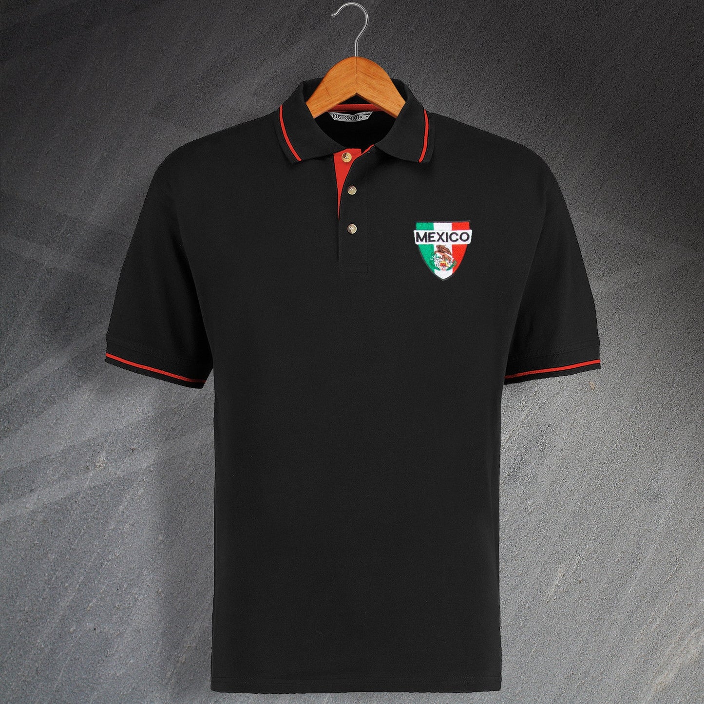 Retro Mexico Polo Shirt