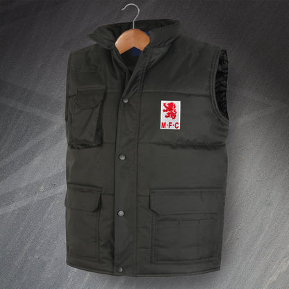 Retro Middlesbrough 1973 Super Pro Bodywarmer