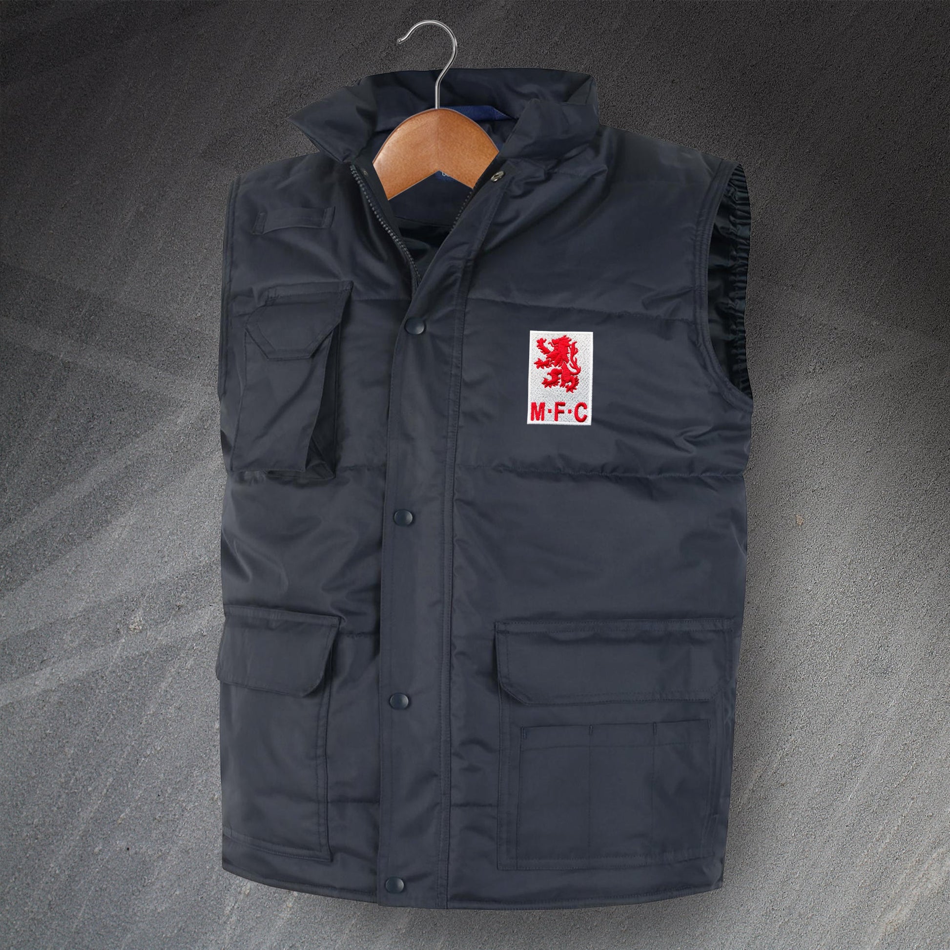 Retro Middlesbrough 1973 Super Pro Bodywarmer