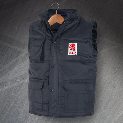 Retro Middlesbrough 1973 Super Pro Bodywarmer