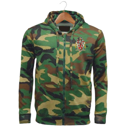 Newcastle United Camo Hoodie Mens