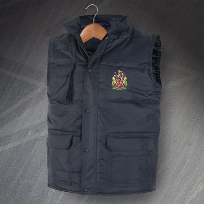 Retro Newcastle 1969 Super Pro Bodywarmer