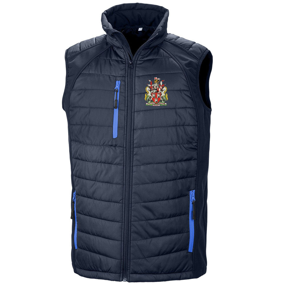 Retro Newcastle United Gilet